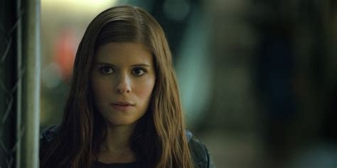 Kate Mara in House of Cards. According to Kate she did not use。